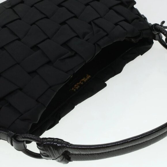 PRADA Shoulder Bag Nylon Black - Picture 5 of 16